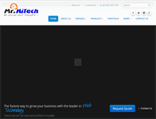 Tablet Screenshot of mrhitech.com